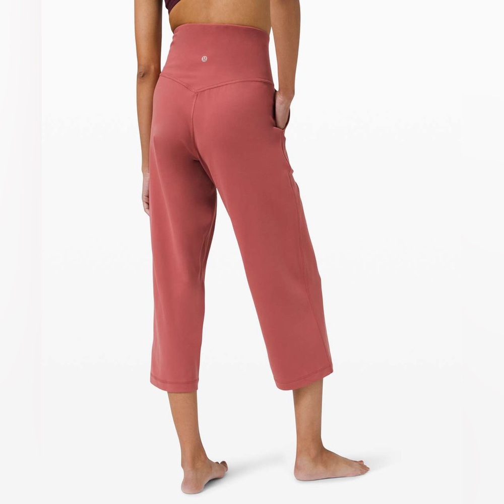 Lululemon Align Super High Rise Wide Leg Crop 4